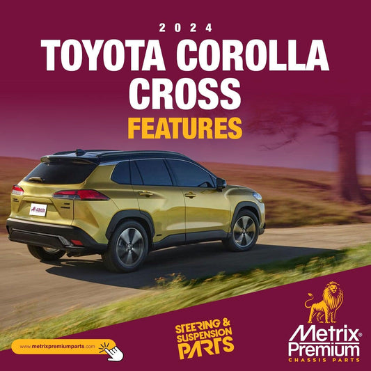 Toyota Corolla Cross Features, what you need to know. Metrx Premium Chassis Parts Steering Suspension Brake Parts