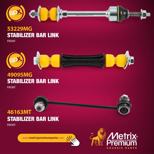 Understanding Different Types of Stabilizer Bar Links: Bolt Type, Hybrid, and Ball Joint Style - Metrix Premium Chassis Parts