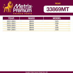 Metrix Premium Rear Stabilizer Bar Link 33869MT OEM fit auto parts fitment compability
