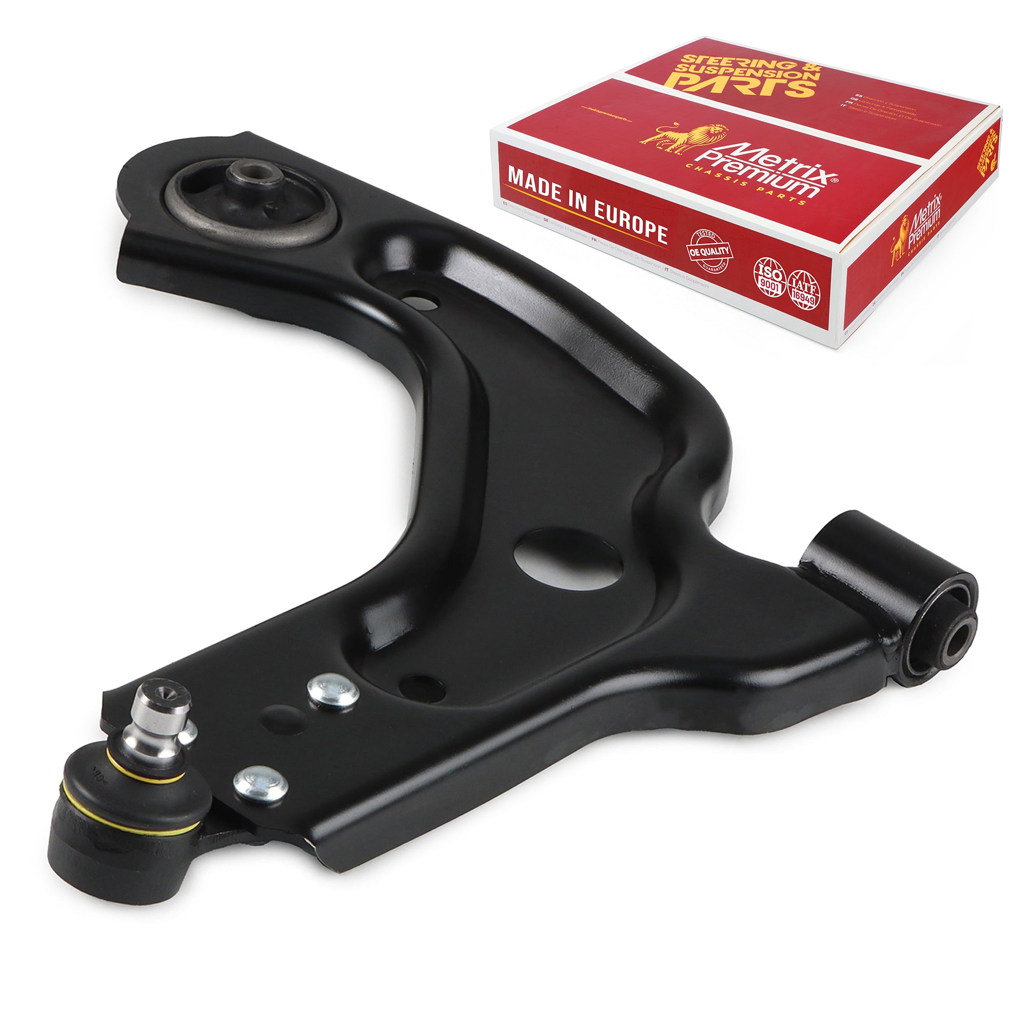 Metrix Premium Chassis Parts Front Right Lower Control Arm and Ball Joint Assembly 34107MT OEM fit auto parts