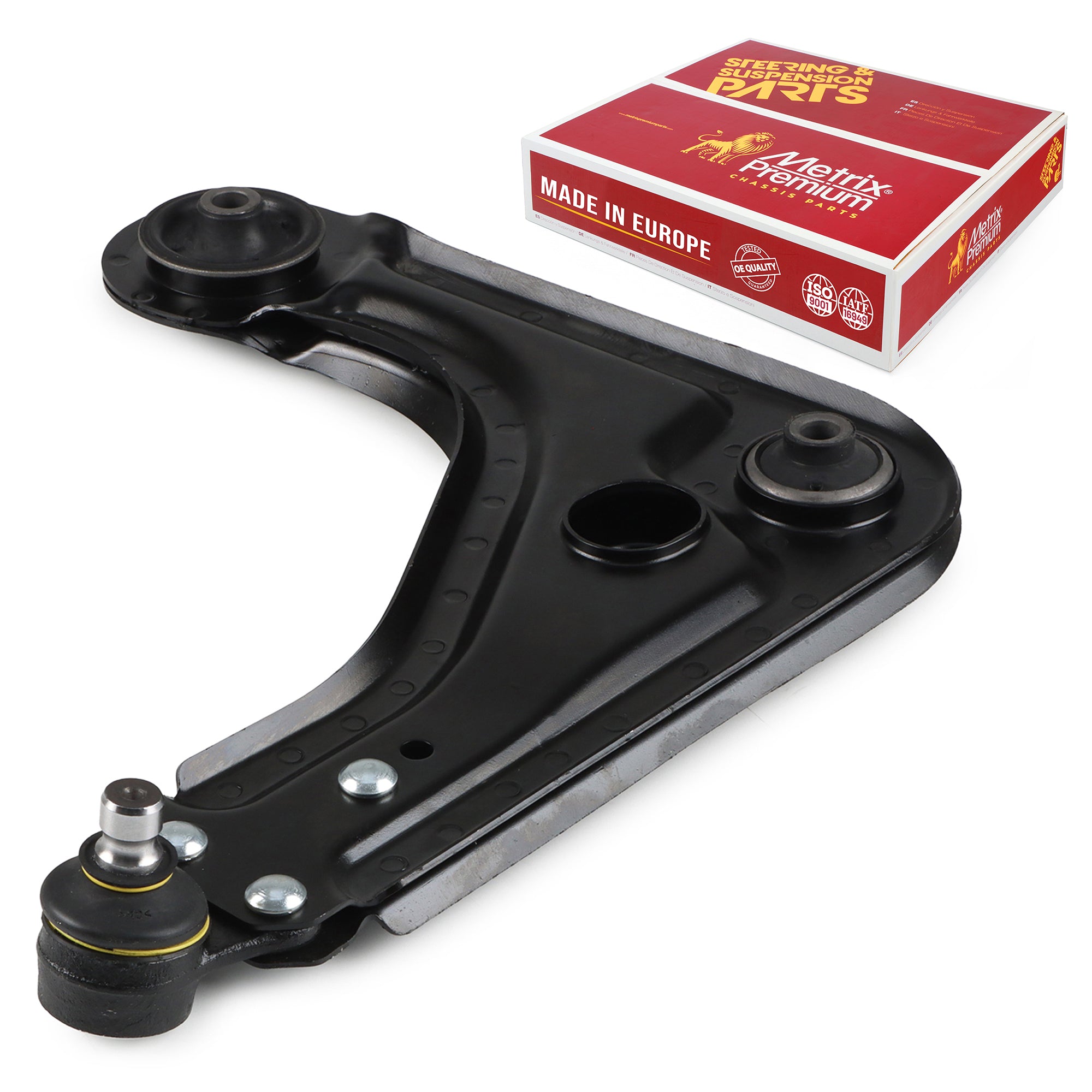 Metrix Premium Chassis Parts Front Right Lower Control Arm and Ball Joint Assembly 34127MT OEM fit auto parts