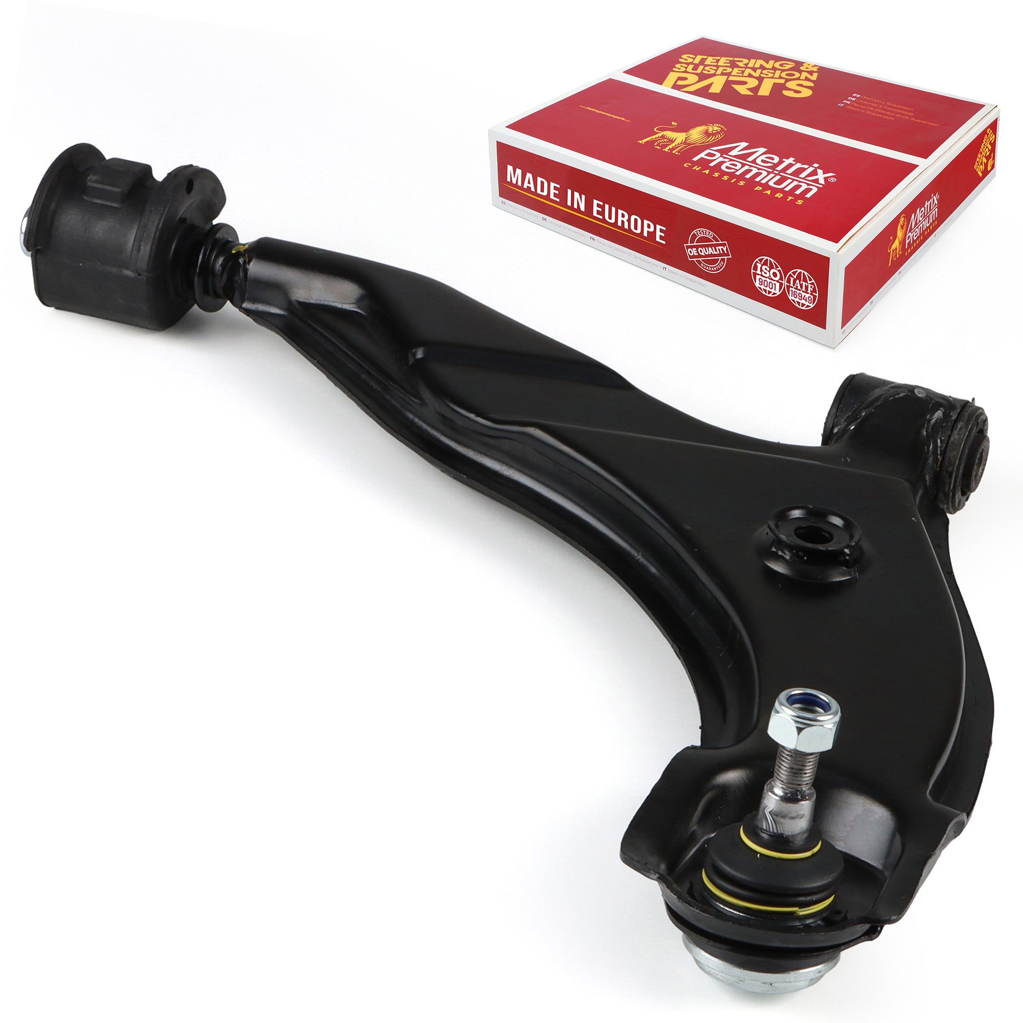 Metrix Premium Chassis Parts Front Right Lower Control Arm and Ball Joint Assembly 35001MT OEM fit auto parts