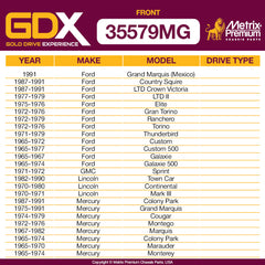 Front Stabilizer Bar Link Kit 35579MG