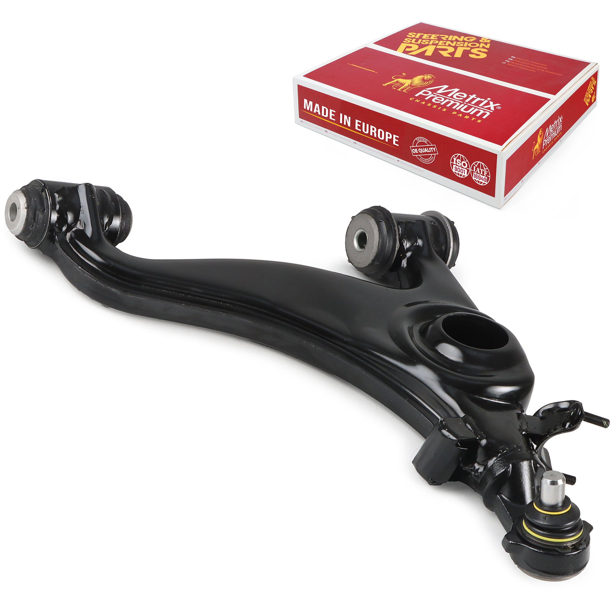 Metrix Premium Chassis Parts Front Right Lower Control Arm and Ball Joint Assembly 36078MT OEM fit auto parts