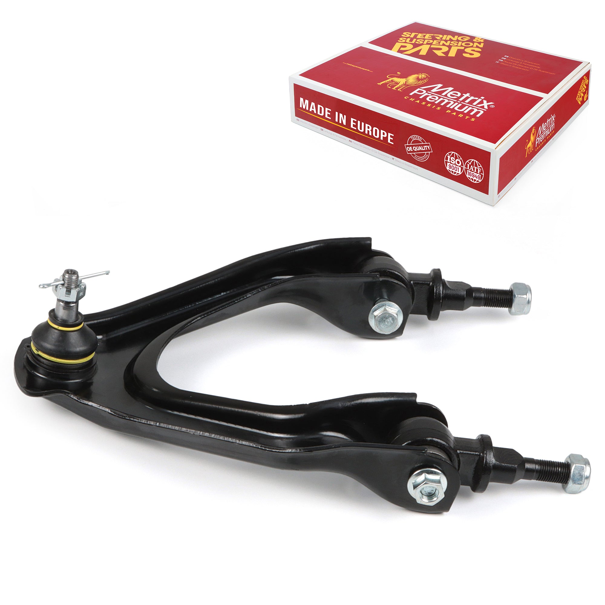 Metrix Premium Chassis Parts Front Left Upper Control Arm and Ball Joint Assembly 36153MT OEM fit auto parts