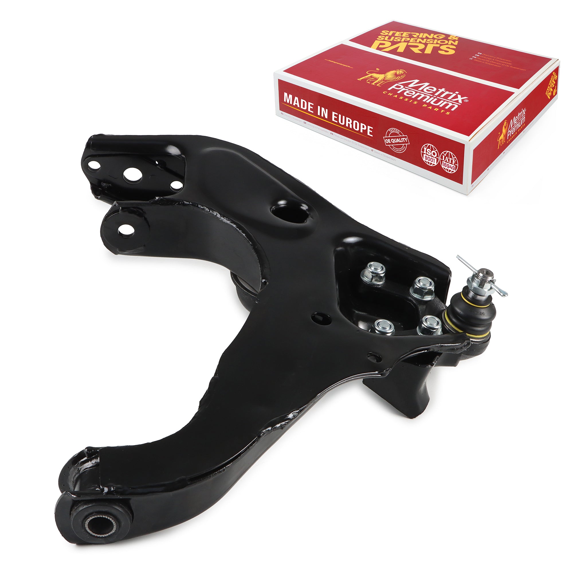 Metrix Premium Chassis Parts Front Right Lower Control Arm and Ball Joint Assembly 36215MT OEM fit auto parts