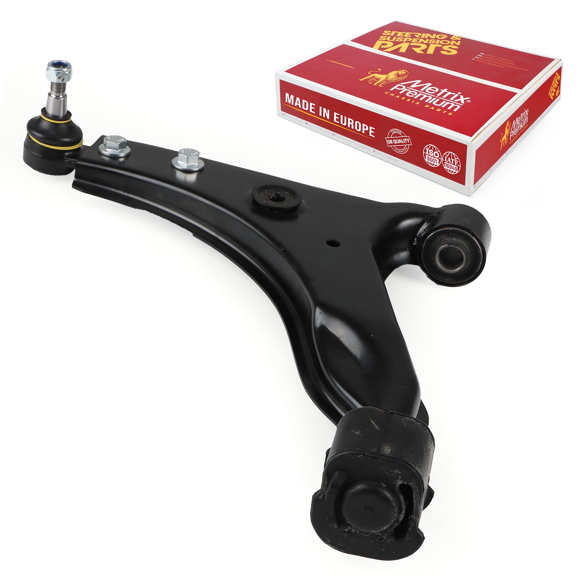 Metrix Premium Chassis Parts Front Left Lower Control Arm and Ball Joint Assembly 36225MT OEM fit auto parts