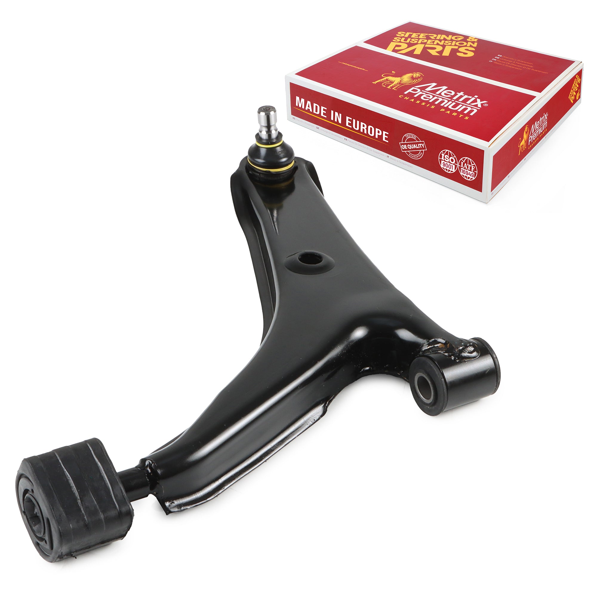 Metrix Premium Chassis Parts Front Left Lower Control Arm and Ball Joint Assembly 36260MT OEM fit auto parts
