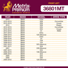 Metrix Premium Front Left Stabilizer Bar Link 36801MT OEM fit auto parts fitment compability