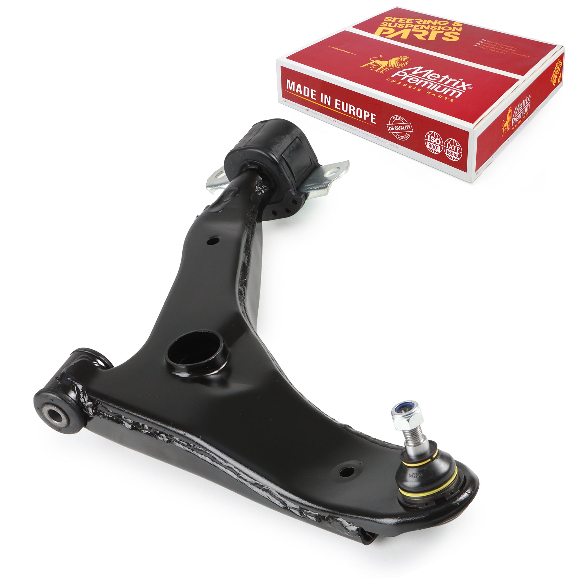 Metrix Premium Chassis Parts Front Left Lower Control Arm and Ball Joint Assembly 36832MT OEM fit auto parts