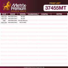 Metrix Premium Chassis Parts Front Left Stabilizer Bar Link 37455MT aftermarket car parts