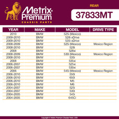 Metrix Premium Rear Stabilizer Bar Link 37833MT OEM fit auto parts fitment compability