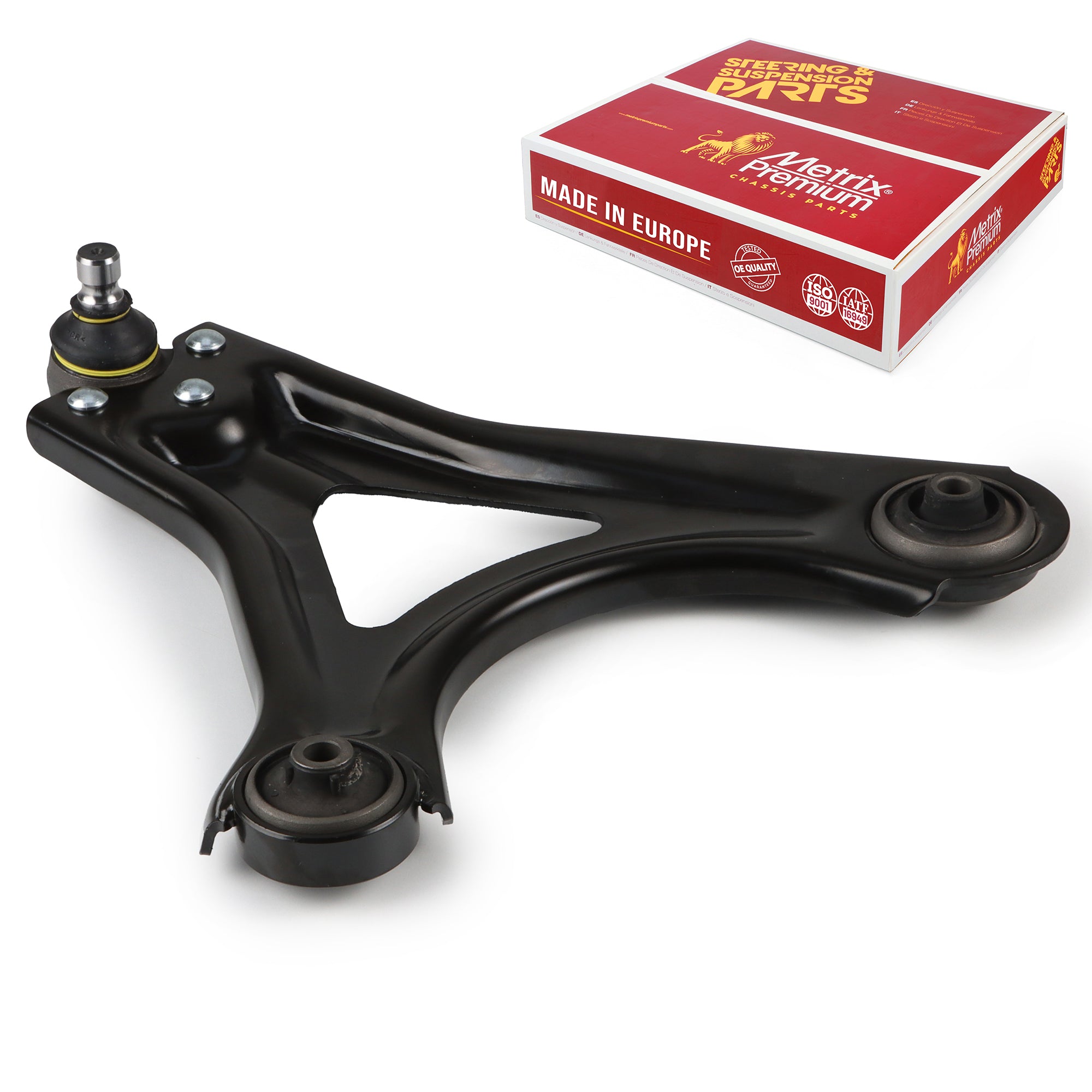 Metrix Premium Chassis Parts Front Left Lower Control Arm and Ball Joint Assembly 37920MT OEM fit auto parts