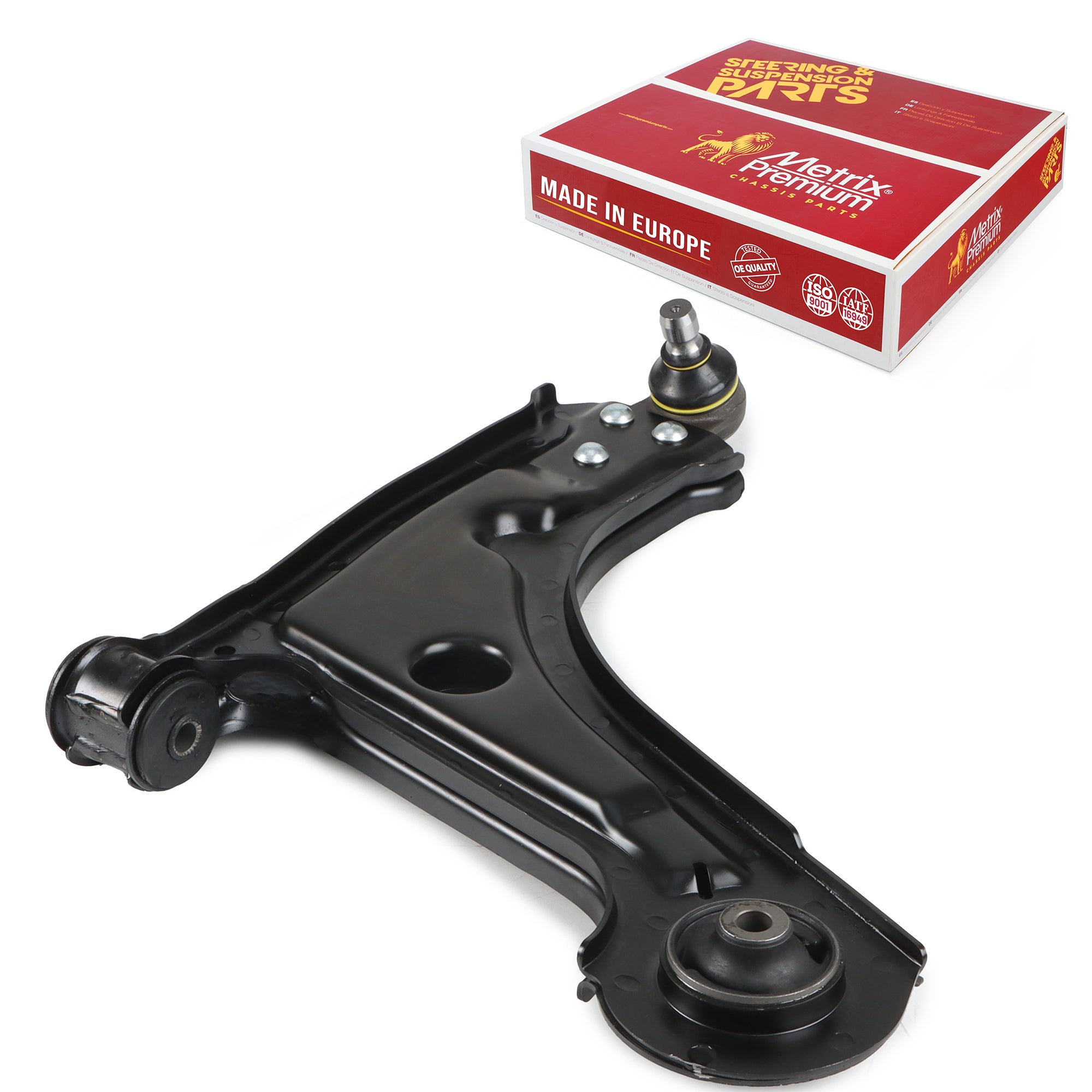 Metrix Premium Chassis Parts Front Right Lower Control Arm and Ball Joint Assembly 38527MT OEM fit auto parts