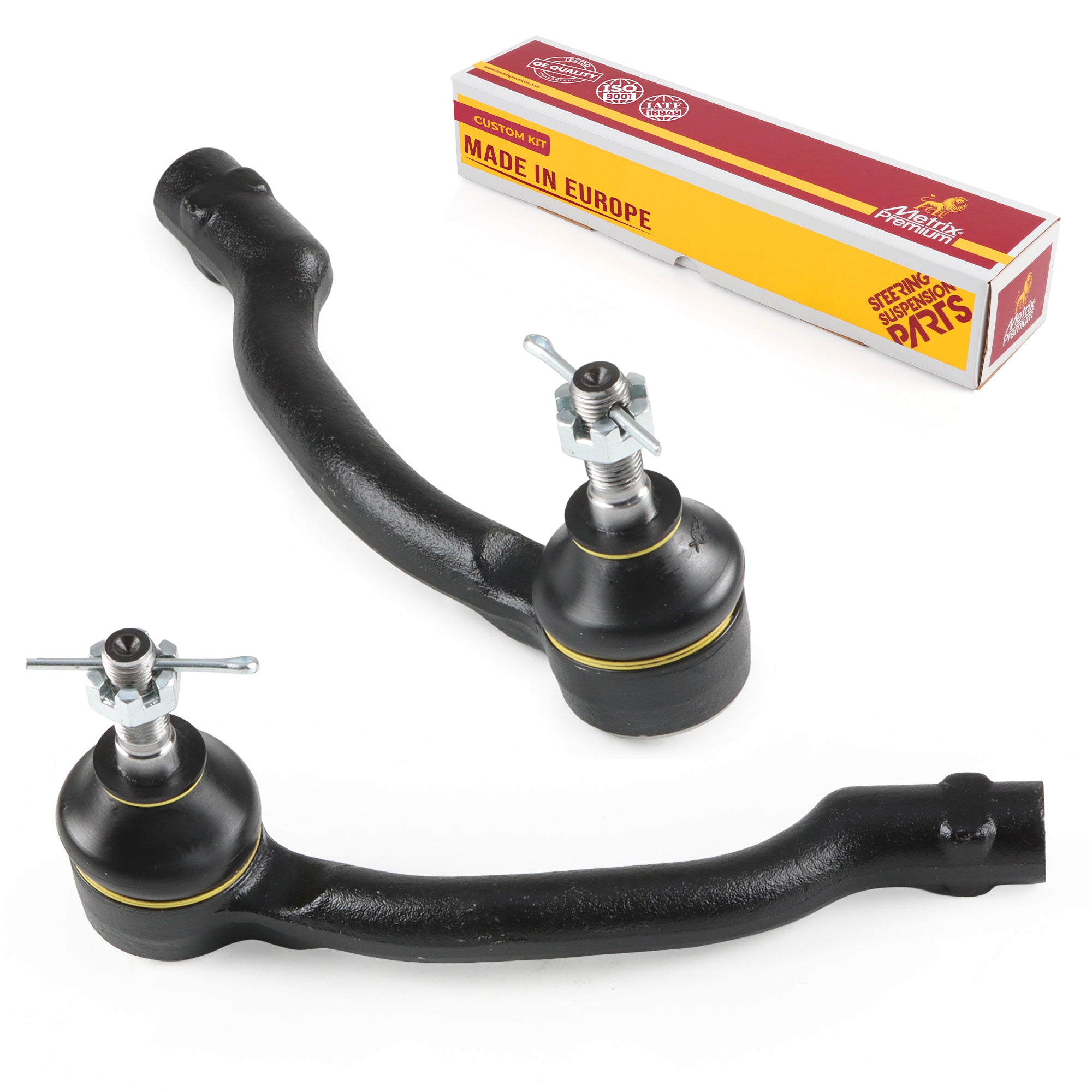 Metrix Premium Chassis Parts Front Left & Right Outer Tie Rod End Kit 90993MT OEM fit auto parts