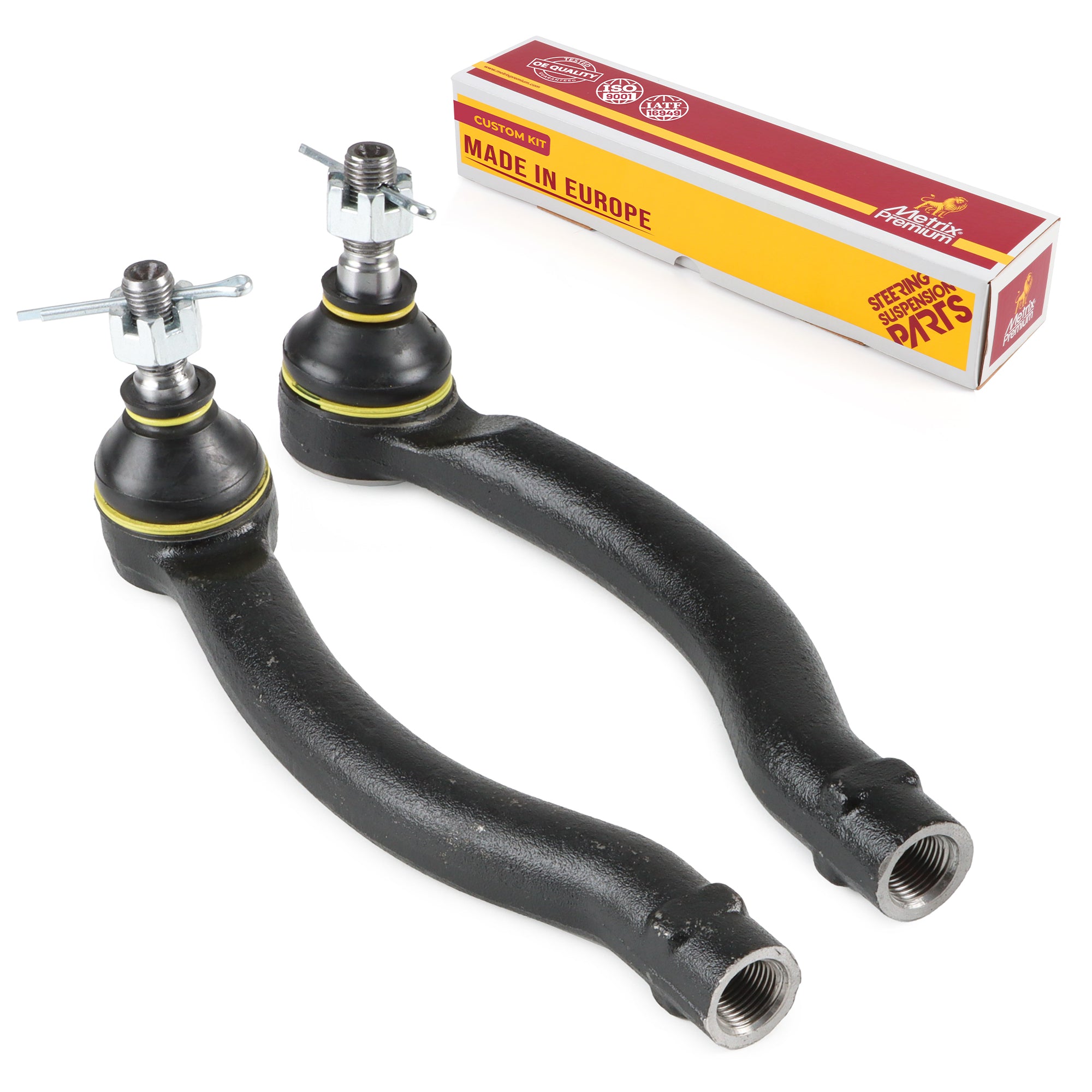 Metrix Premium Chassis Parts Front Left & Right Outer Tie Rod End Kit 91079MT OEM fit auto parts