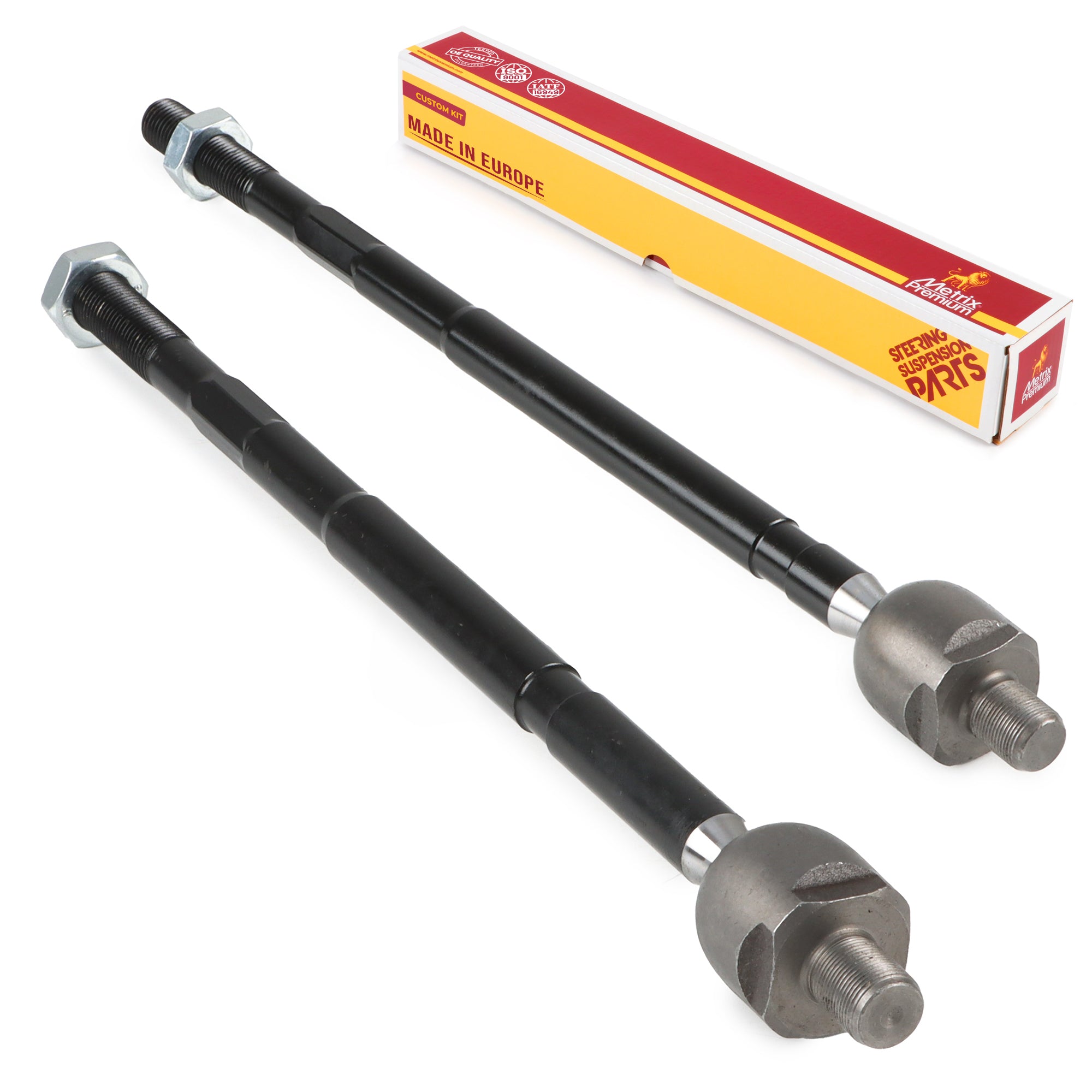 Metrix Premium Chassis Parts Front Left & Right Inner Tie Rod End Kit 91086MT OEM fit auto parts