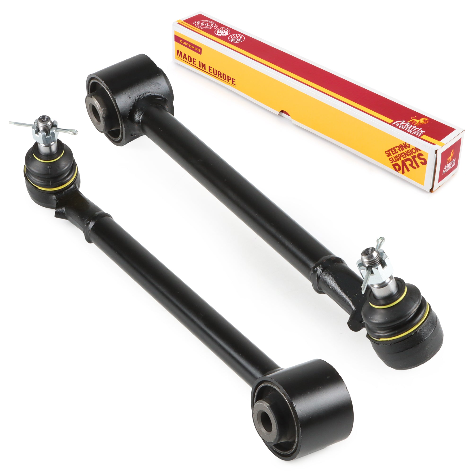 Metrix Premium Chassis Parts Front Left & Right Lower Rearward Control Arm and Ball Joint Assembly Kit 91180MT OEM fit auto parts