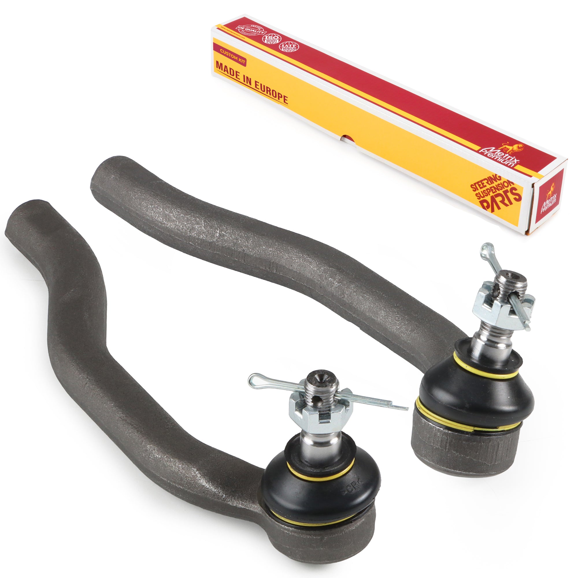 Metrix Premium Chassis Parts 2 PC Front Left & Right Outer Tie Rod End Kit 91248MT OEM fit auto parts