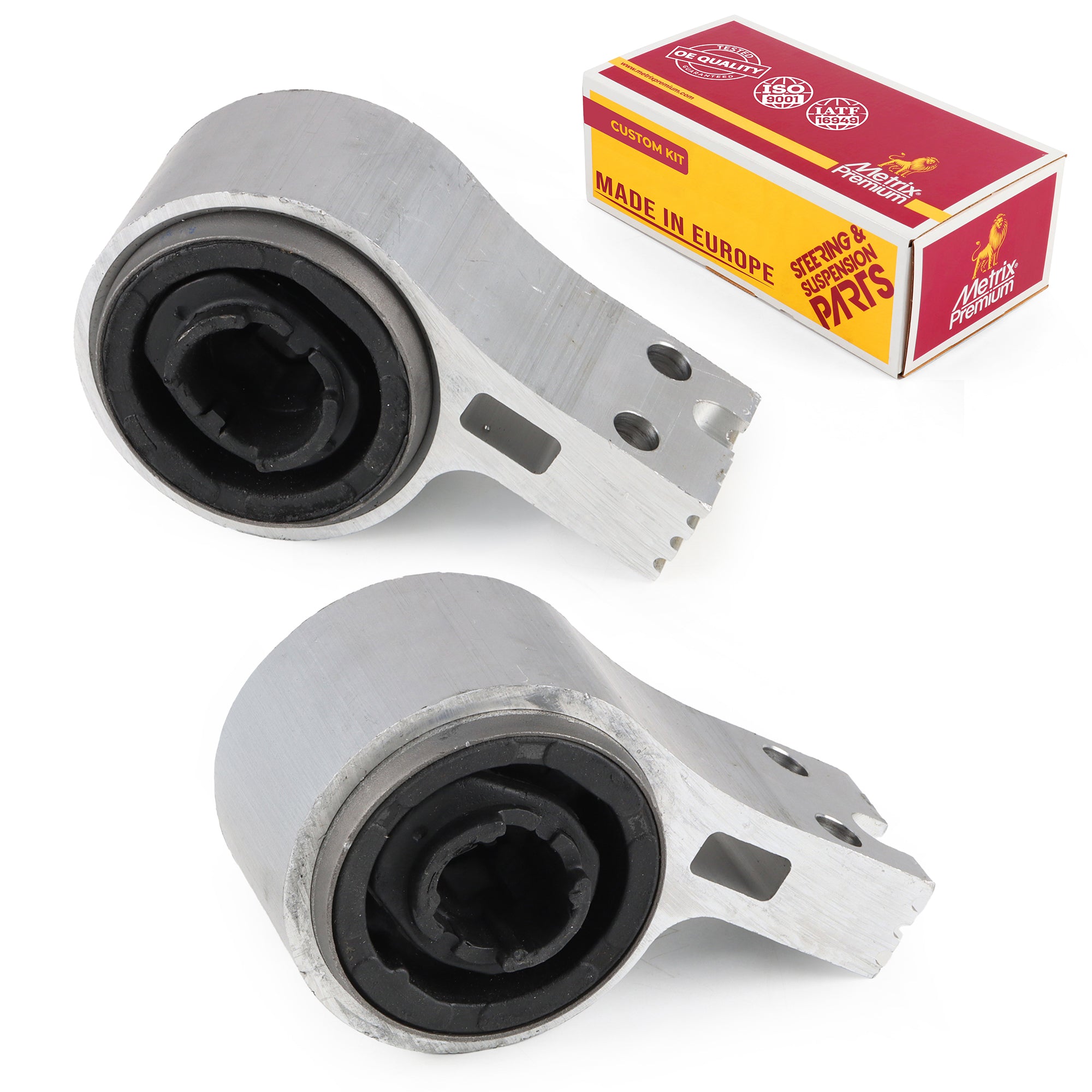Metrix Premium Chassis Parts 2 PC Front Lower Rearward Control Arm Bushing Kit 91275MT OEM fit auto parts