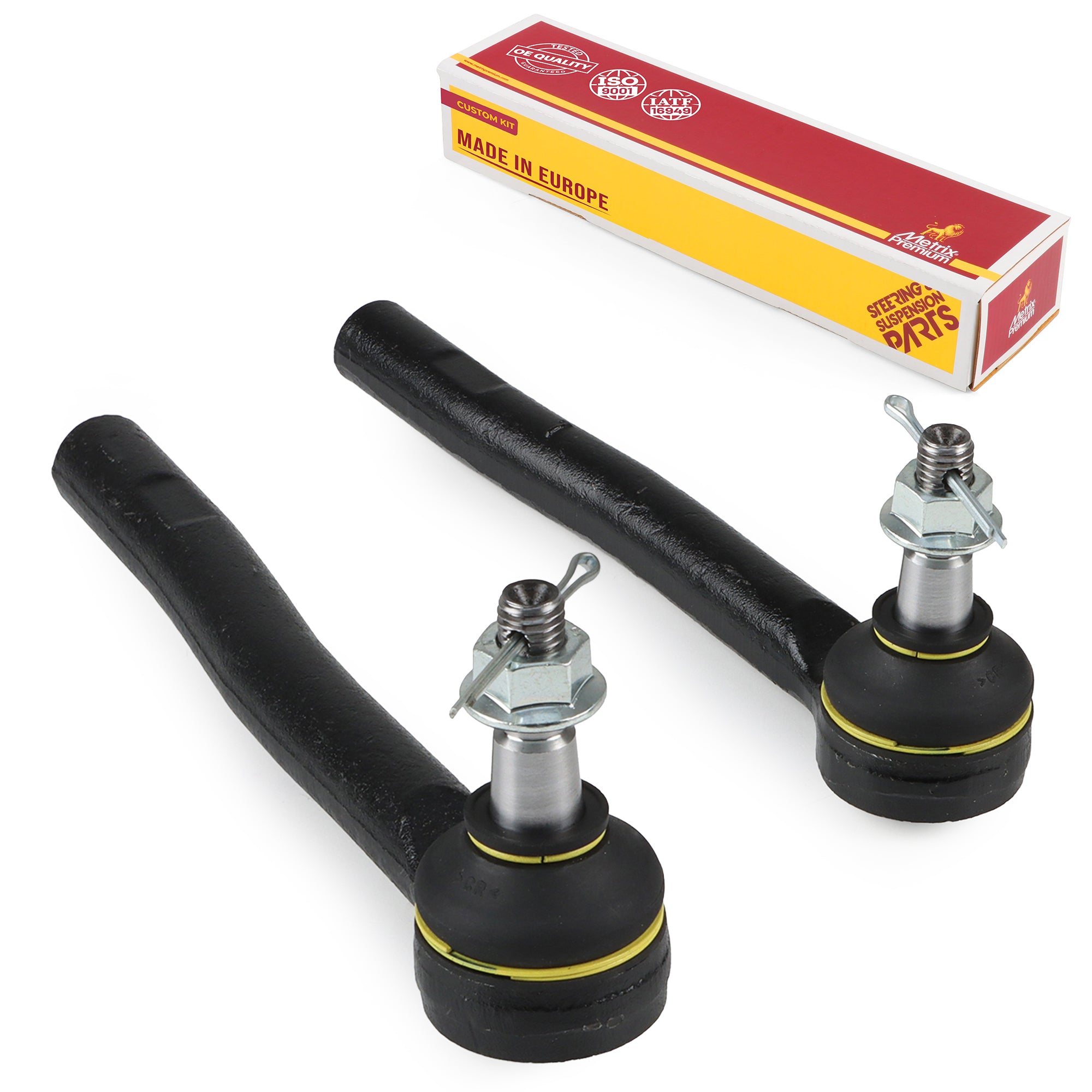 Metrix Premium Chassis Parts 2 PC Front Left & Right Outer Tie Rod End Kit 91399MT OEM fit auto parts