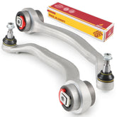 Metrix Premium Chassis Parts 2 PC Front Left & Right Lower Rearward Control Arm And Ball Joint Assembly Kit 91404MT OEM fit auto parts