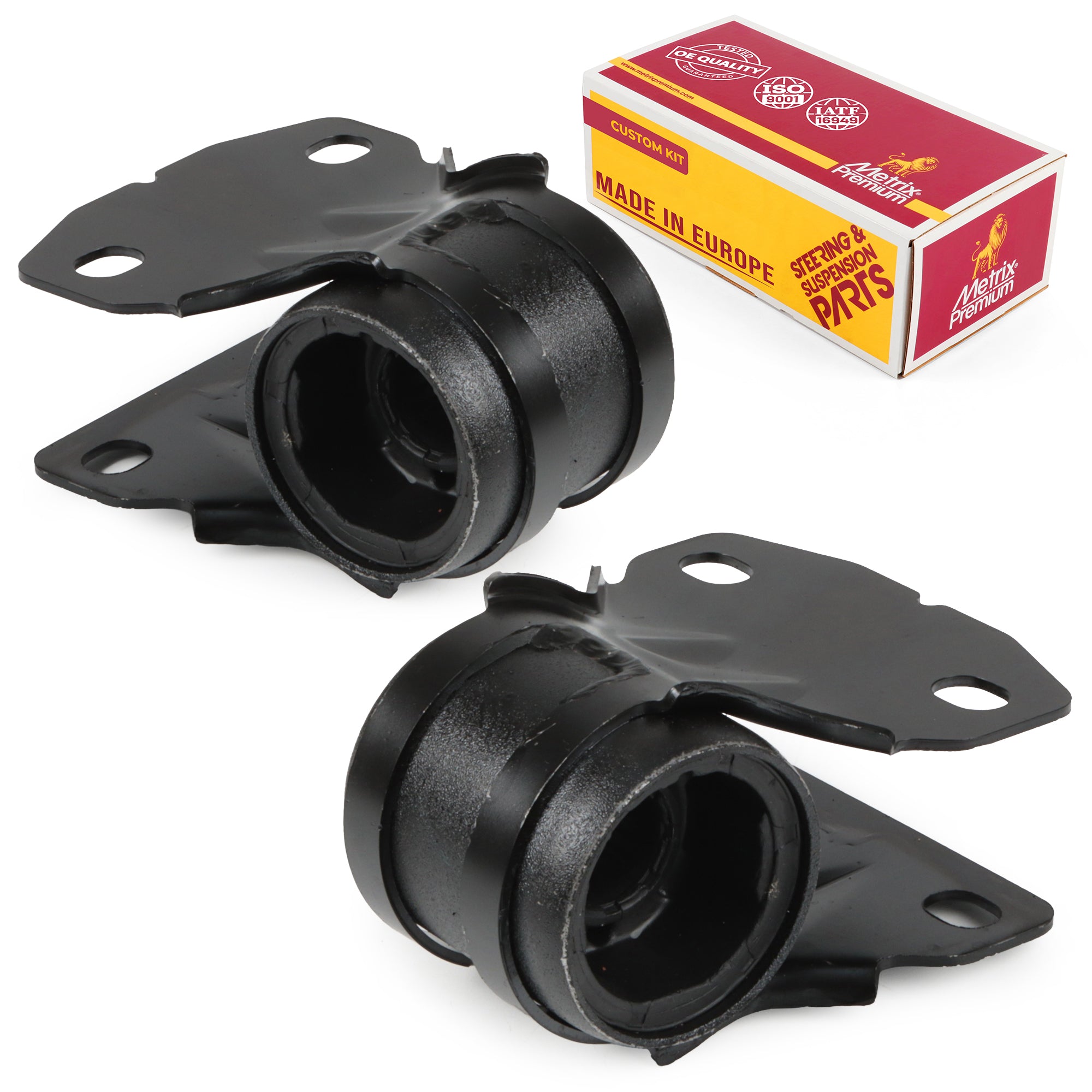 Metrix Premium Chassis Parts 2 PC Front Left & Right Lower Rearward Control Arm Bushing Kit 91534MT OEM fit auto parts