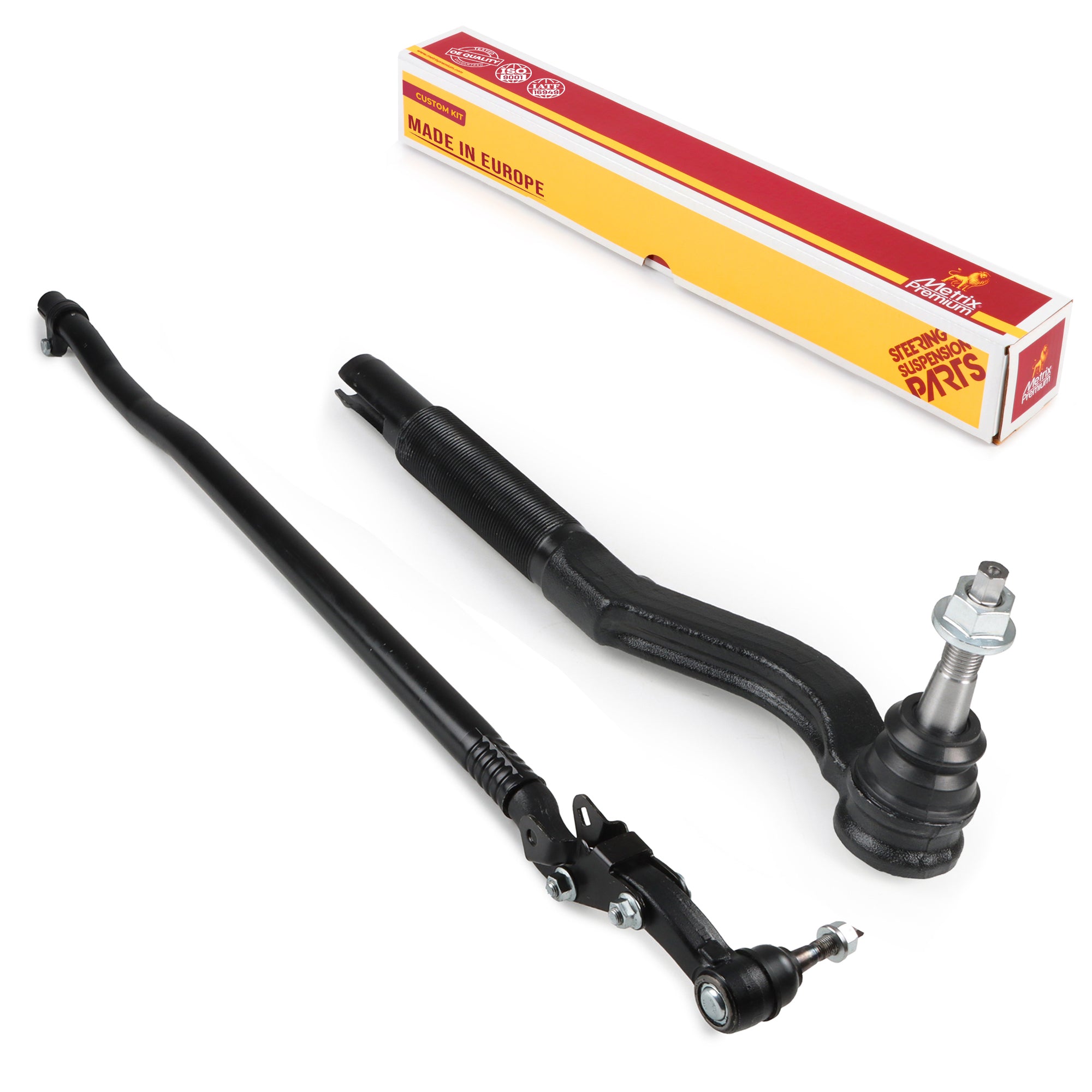 Metrix Premium Chassis Parts 2 PC Front Left & Right Outer Tie Rod End Kit 91560MT OEM fit auto parts