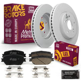 Metrix Premium Chassis Parts Front Brake Kit 91573MT OEM fit auto parts