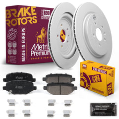 Metrix Premium Chassis Parts Rear Brake Kit 91578MT OEM fit auto parts