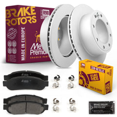 Metrix Premium Chassis Parts Rear Brake Kit 91584MT OEM fit auto parts