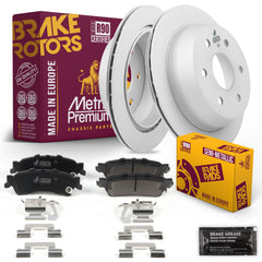 Metrix Premium Chassis Parts Rear Brake Kit 91594MT OEM fit auto parts