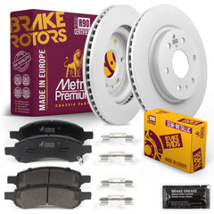 Metrix Premium Chassis Parts Front Brake Kit 91596MT OEM fit auto parts