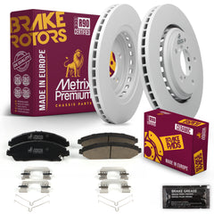 Metrix Premium Chassis Parts Front Brake Kit 91602MT OEM fit auto parts