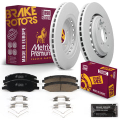Metrix Premium Chassis Parts Front Brake Kit 91603MT OEM fit auto parts