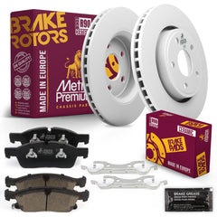 Metrix Premium Chassis Parts Front Brake Kit 91605MT OEM fit auto parts
