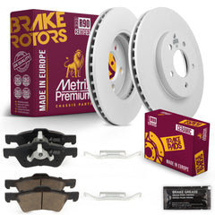 Metrix Premium Chassis Parts Front Brake Kit 91608MT OEM fit auto parts