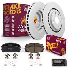 Metrix Premium Chassis Parts Front Brake Kit 91617MT OEM fit auto parts