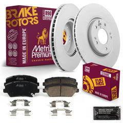 Metrix Premium Chassis Parts Front Brake Kit 91619MT OEM fit auto parts