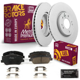 Metrix Premium Chassis Parts Front Brake Kit 91621MT OEM fit auto parts