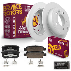 Metrix Premium Chassis Parts Rear Brake Kit 91633MT OEM fit auto parts