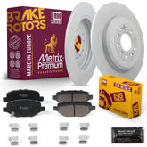 Metrix Premium Chassis Parts Rear Brake Kit 91635MT OEM fit auto parts