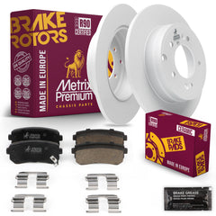 Metrix Premium Chassis Parts Rear Brake Kit 91640MT OEM fit auto parts