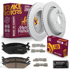 Metrix Premium Chassis Parts Rear Brake Kit 91641MT OEM fit auto parts