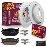 Metrix Premium Chassis Parts Rear Brake Kit 91643MT OEM fit auto parts