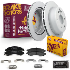 Metrix Premium Chassis Parts Rear Brake Kit 91644MT OEM fit auto parts
