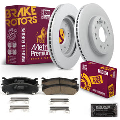 Metrix Premium Chassis Parts Front Brake Kit 91663MT OEM fit auto parts