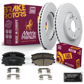 Metrix Premium Chassis Parts Front Brake Kit 91667MT OEM fit auto parts