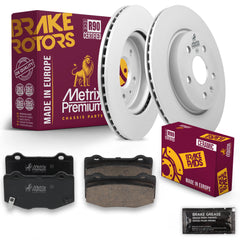Metrix Premium Chassis Parts Rear Brake Kit 91676MT OEM fit auto parts