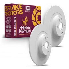 Metrix Premium Chassis Parts Rear Disc Brake Rotor Kit 91718MT OEM fit auto parts